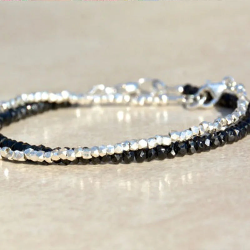 Garnet Gemstone Bracelet Beaded Bracelet