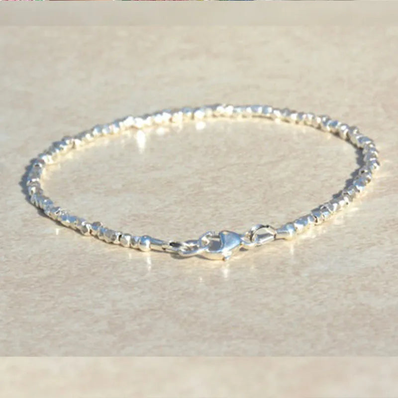 Garnet Gemstone Bracelet Beaded Bracelet