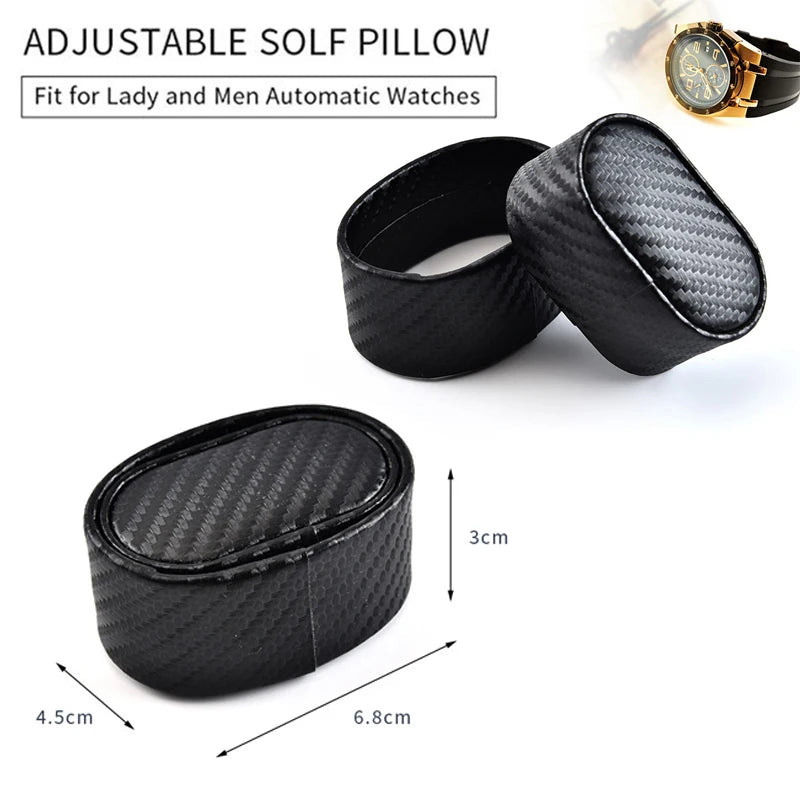 10pcs Watch Store Display Holder Pillows Replacement Suede PU Wrist Cushion for Case Show Storage Box Bracelet Stand Organizer