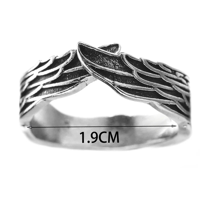 Vintage Silver Color Exaggerated Skeleton Hug Ring for Men Women Punk Adjustable Opening Ring Retro Jewelry Gift Dropshipping