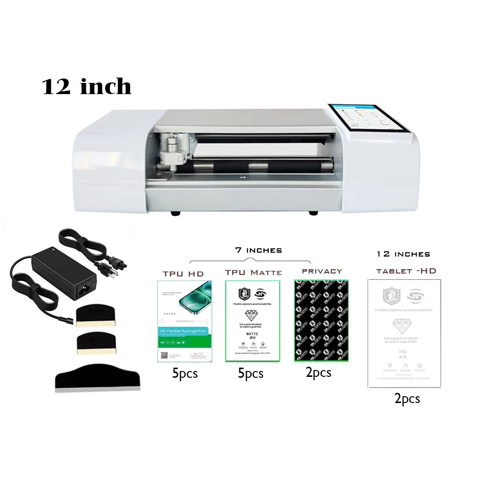 Cellphone hydrogel film Plotter machine,phone watch camera screen protector Customized cutting machines,film makeing machine