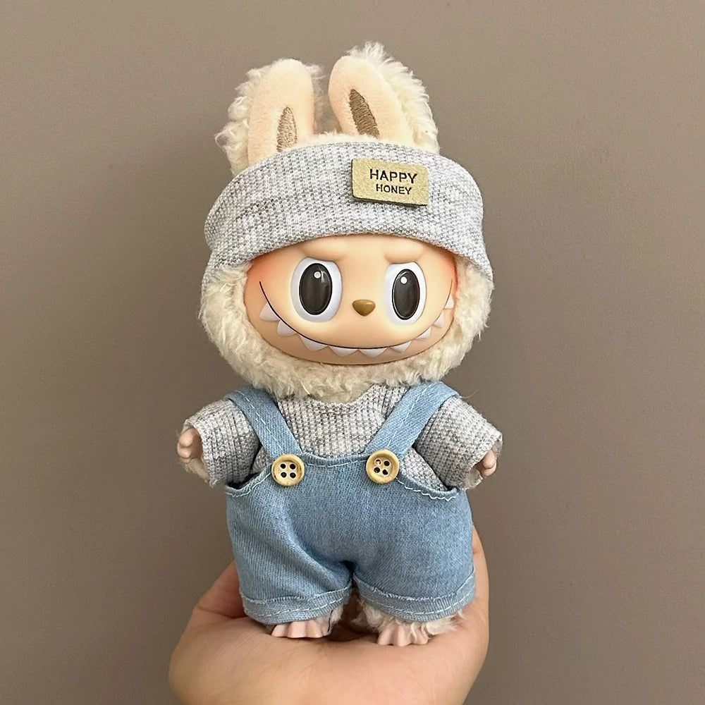 Mini Cute Doll Labubu Clothing Set Accessories Labubu Clothing Hat Set Clothing
