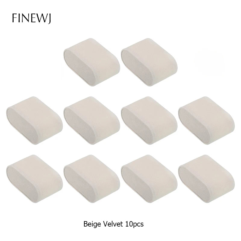10pcs Watch Store Display Holder Pillows Replacement Suede PU Wrist Cushion for Case Show Storage Box Bracelet Stand Organizer
