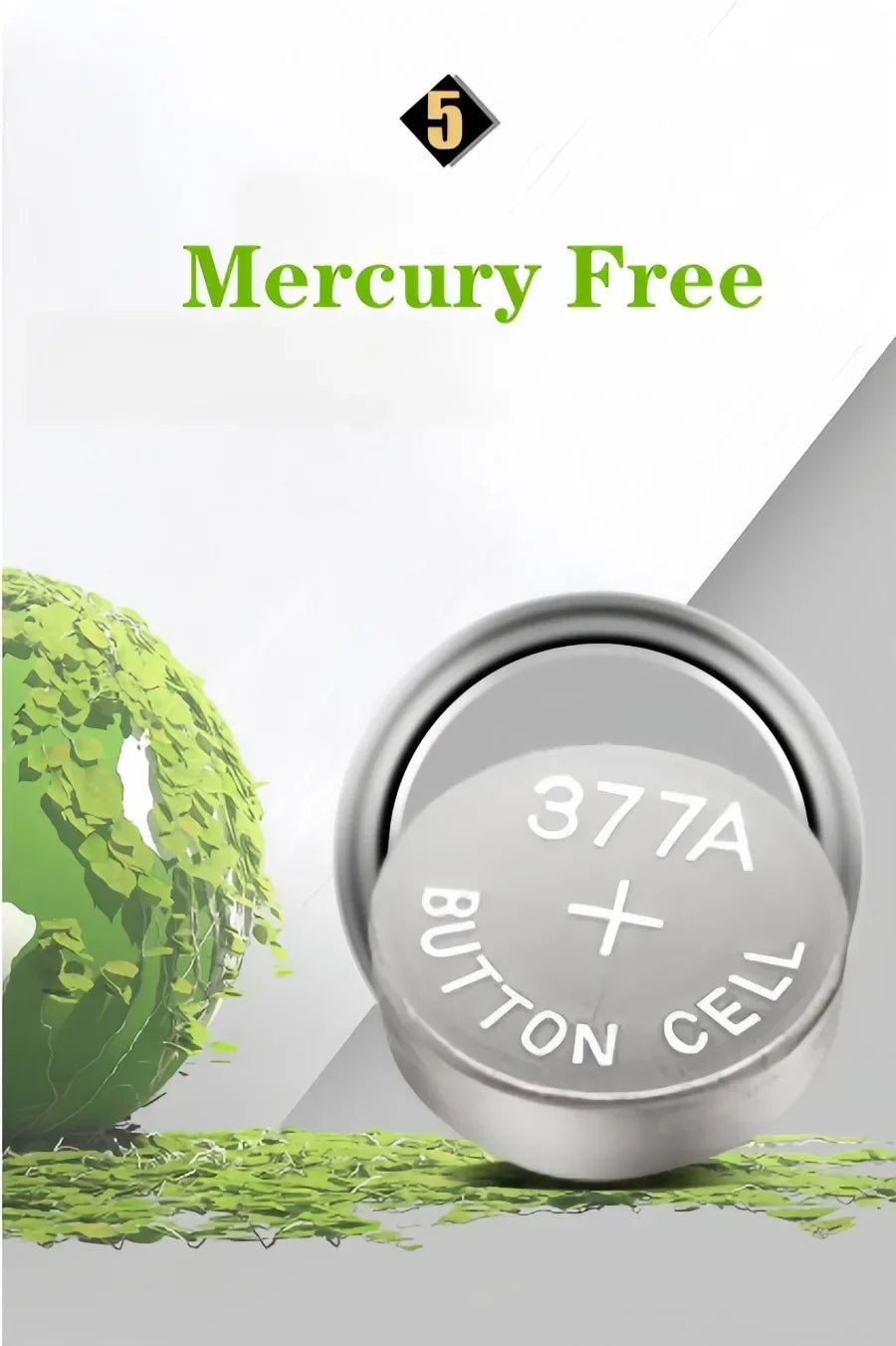 High Capacity 2-10pcs SR626SW AG4 Equivalent 377S 377 LR626 1.55V Button Cell Battery for Watch Candle Lamp Replacement
