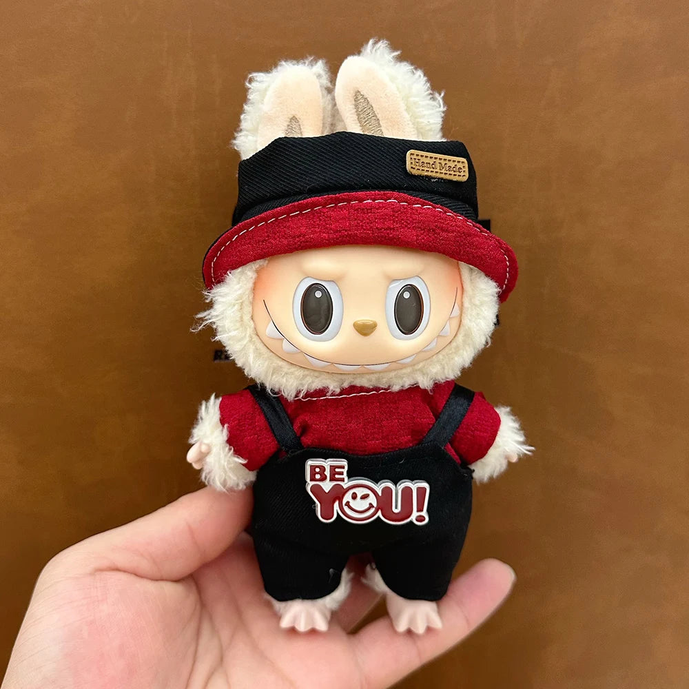 Mini Cute Doll Labubu Clothing Set Accessories Labubu Clothing Hat Set Clothing