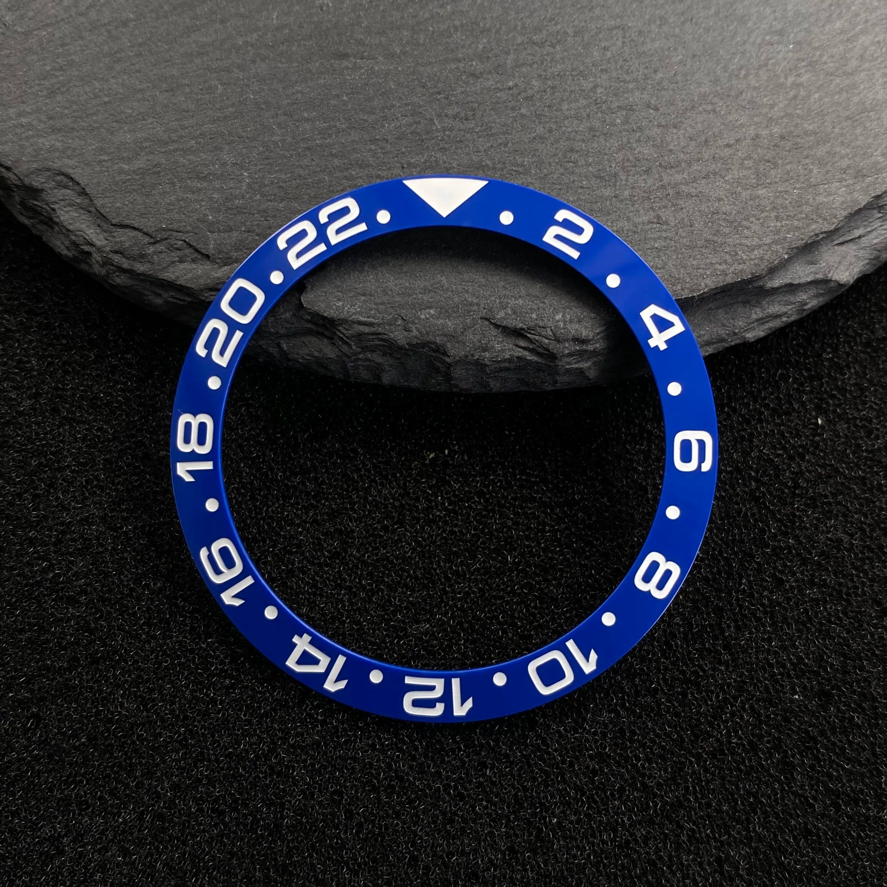 NH35 38mm Bezel Insert Red Hands Watch Hands Blue Green Luminous Red Green Blue Hands For NH35/36/4R/7S Movement Watches Parts