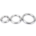 304 Stainless Steel Ring Circle O-Ring Welded Suspension Ring Solid Seamless Steel Ring Hammock Yoga Connection Ring Steel Ring