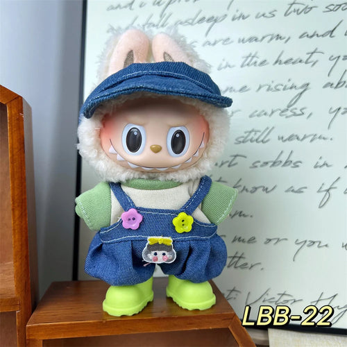 17cm Doll Labubu Set High-quality Clothing Set Multi Style Clothing Princess Skirt Clothing Set