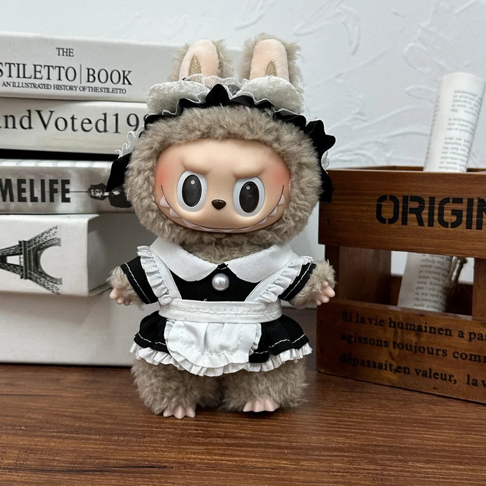 Mini Cute Doll Labubu Clothing Set Accessories Labubu Clothing Hat Set Clothing