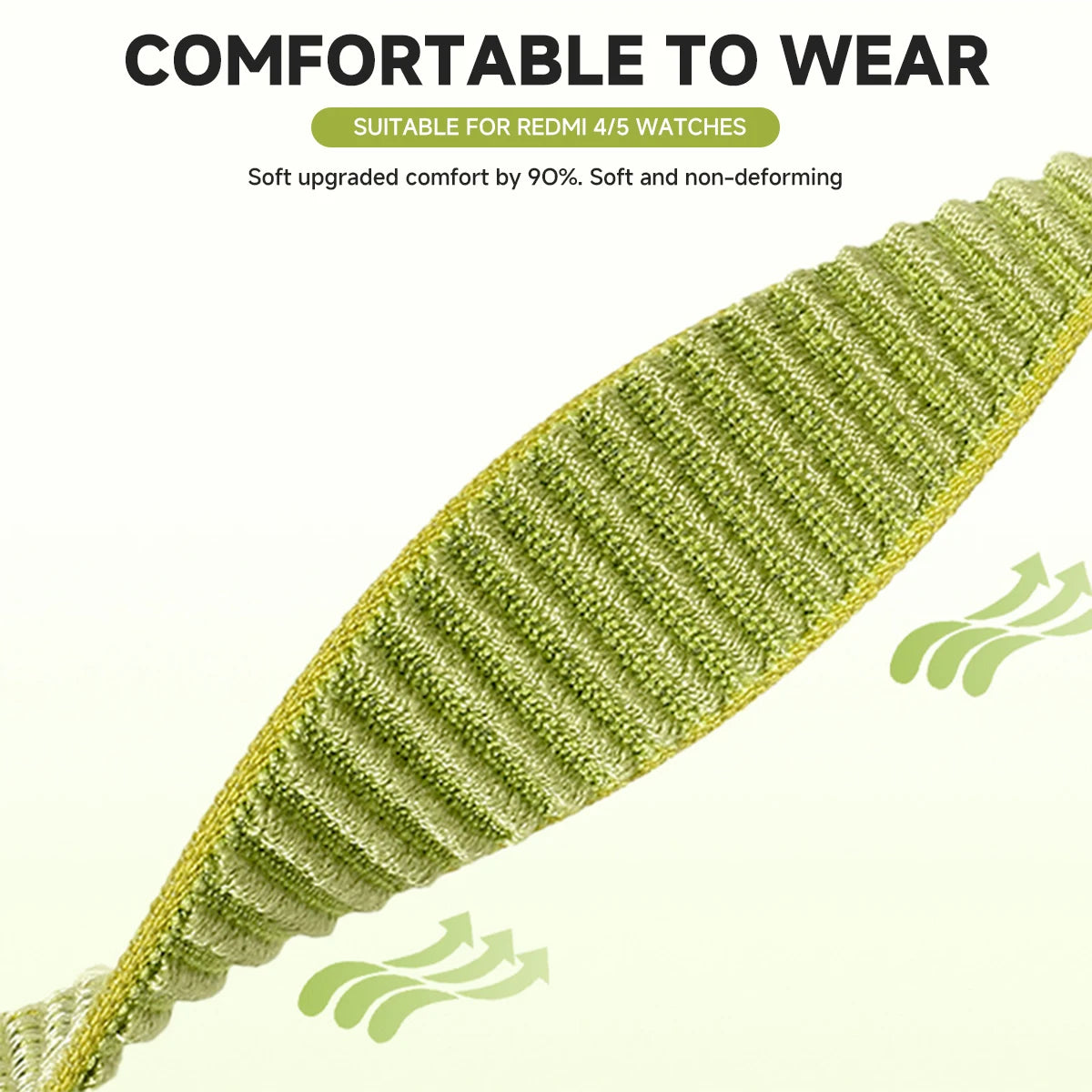 Nylon Loop Strap for Redmi Watch 6 5 4 Sports Breathable Band for xiaomi Miband 9pro 8pro correa Belt watch Bracelet Accessories