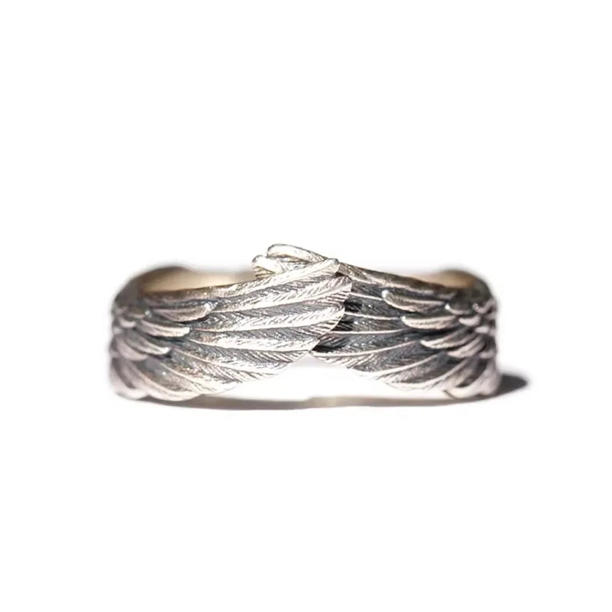 Hug Ring for Women Retro Punk Stainless Steel Jewelry Adjustable Lucky Amulet Finger Accessories Gifts