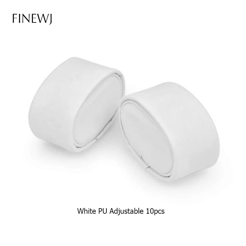 10pcs Watch Store Display Holder Pillows Replacement Suede PU Wrist Cushion for Case Show Storage Box Bracelet Stand Organizer