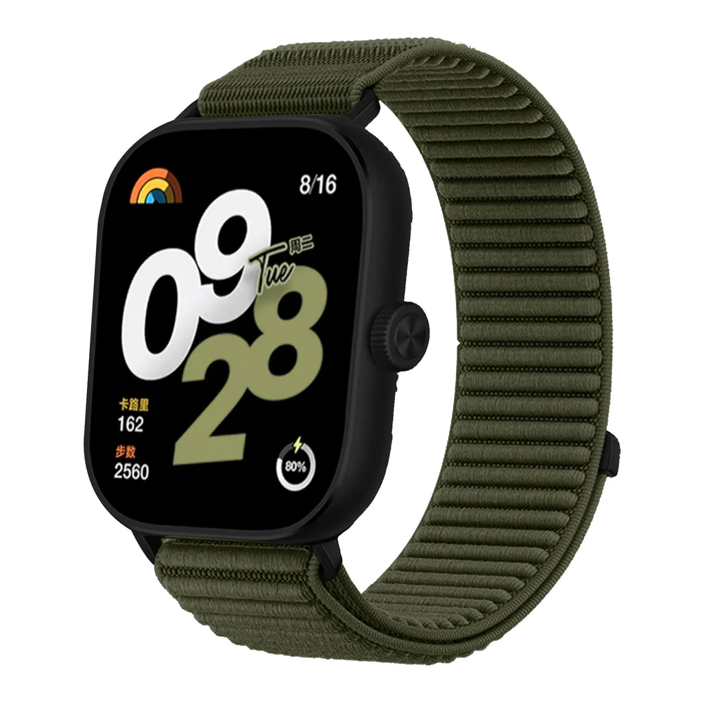 Nylon Loop Strap for Redmi Watch 6 5 4 Sports Breathable Band for xiaomi Miband 9pro 8pro correa Belt watch Bracelet Accessories