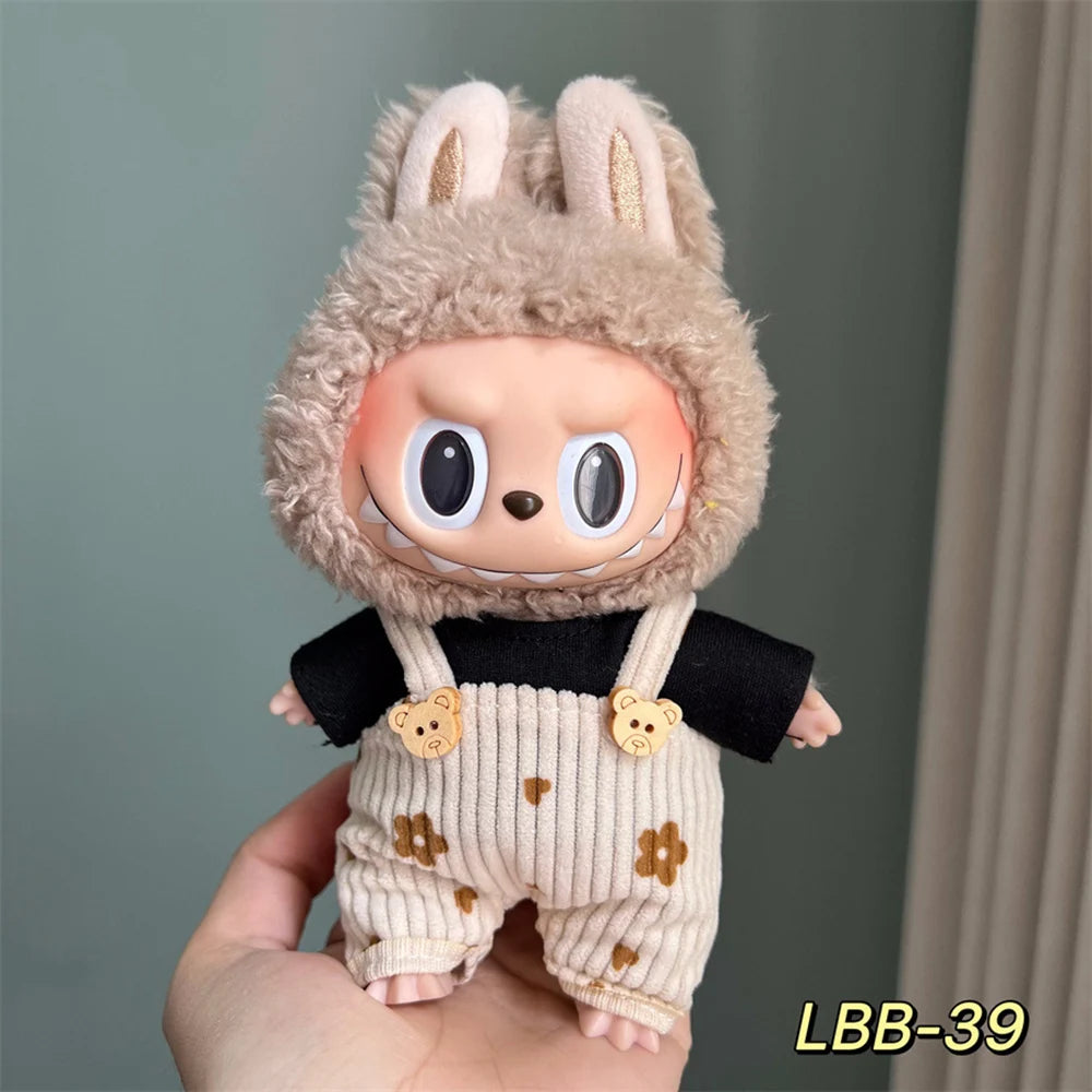 17cm Doll Labubu Set High-quality Clothing Set Multi Style Clothing Princess Skirt Clothing Set