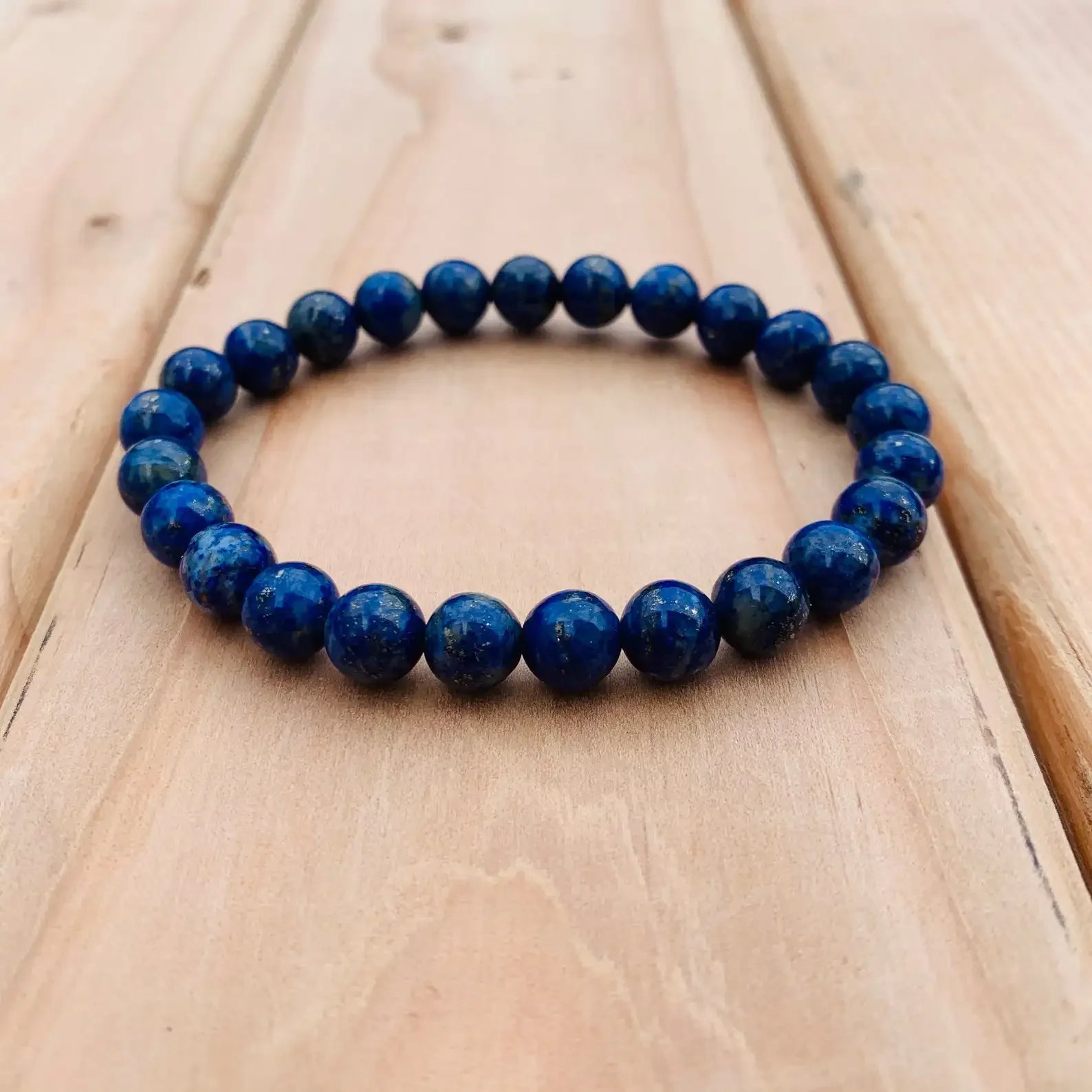 Lapis bracelet for Men Lapis lazuli Bead Bracelet Gold Hematite Mens Bracelet Blue Stone Bracelet Hematite Bracelet