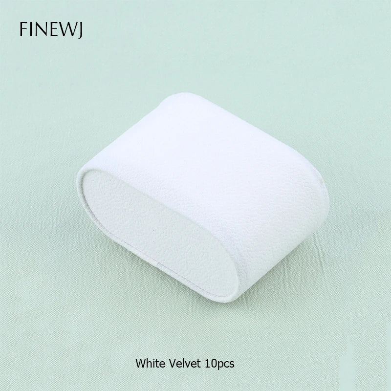 10pcs Watch Store Display Holder Pillows Replacement Suede PU Wrist Cushion for Case Show Storage Box Bracelet Stand Organizer