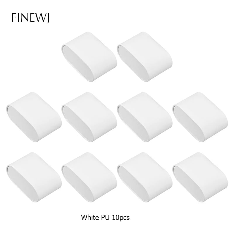 10pcs Watch Store Display Holder Pillows Replacement Suede PU Wrist Cushion for Case Show Storage Box Bracelet Stand Organizer